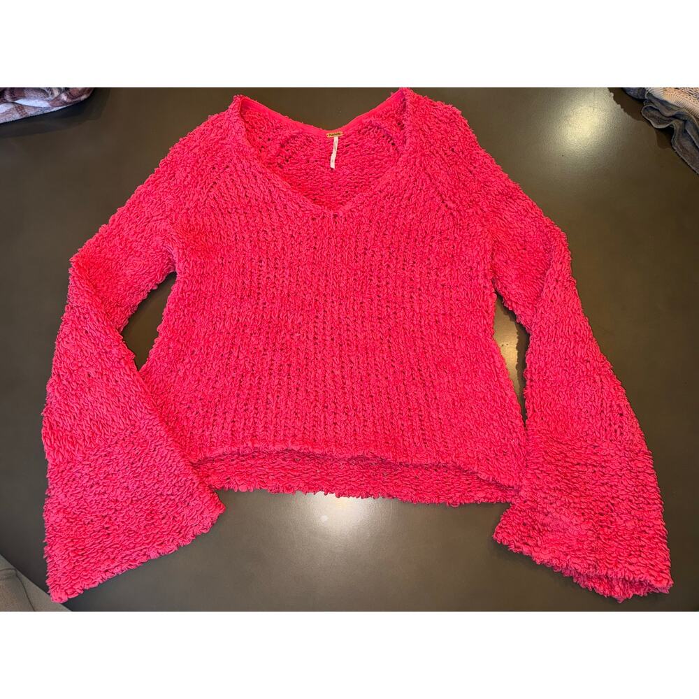 Free People Sand Dune Sweater Medium M